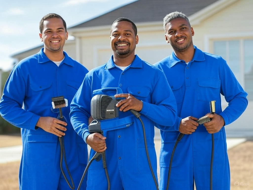 Professional Power Washing Team