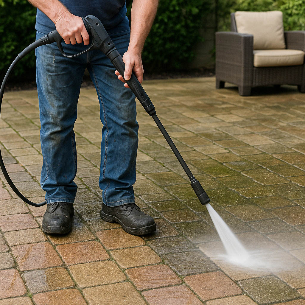Patio Pavers Cleaning